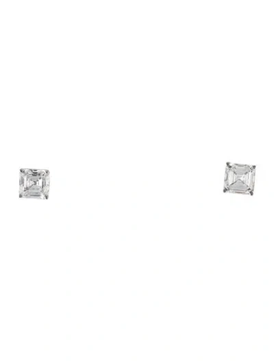 Pre-owned Earrings 14k 4.07ctw Lab-grown Diamond Stud  In Multi