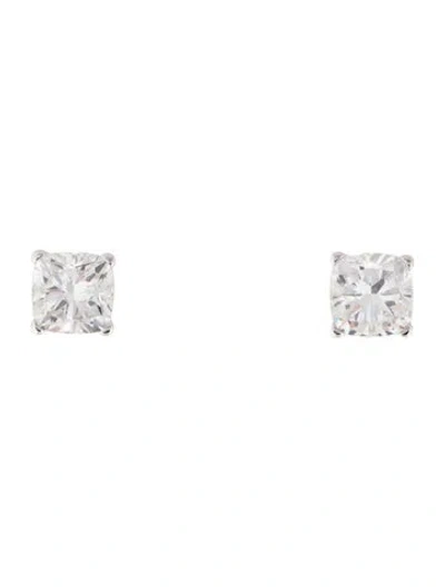 Pre-owned Earrings 14k 4.16ctw Lab-grown Diamond Stud  In Multi
