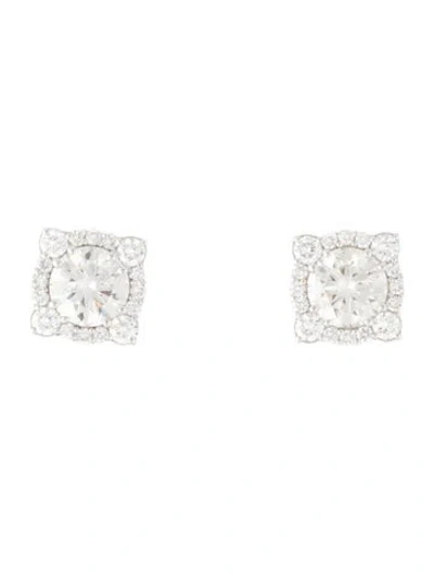 Pre-owned Earrings 14k 4.30ctw Lab-grown Diamond Stud  In Multi