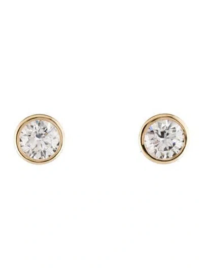 Pre-owned Earrings 14k 4.34ctw Lab-grown Diamond Stud  In Multi