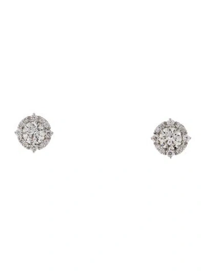 Pre-owned Earrings 14k 4.50ctw Lab-grown Diamond Stud  In Multi