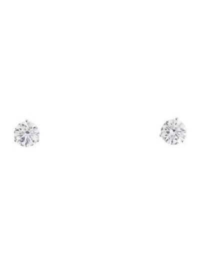 Pre-owned Earrings 14k 4.55ctw Lab-grown Diamond Stud  In Multi