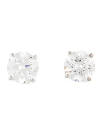 Pre-owned Earrings 14k 4.88ctw Lab-grown Diamond Stud  In Multi