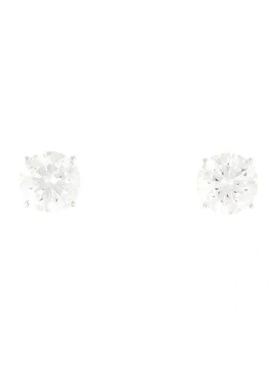 Pre-owned Earrings 14k 5.00ctw Lab-grown Diamond Stud  In Multi
