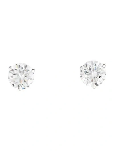 Pre-owned Earrings 14k 5.00ctw Lab-grown Diamond Stud  In Multi