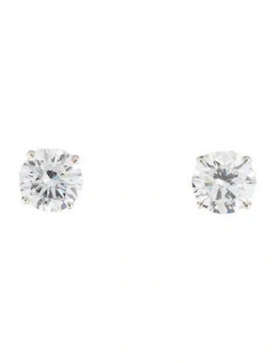 Pre-owned Earrings 14k 5.00ctw Lab-grown Diamond Stud  In Multi
