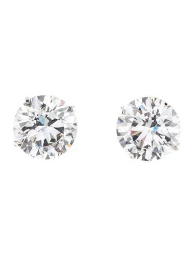 Pre-owned Earrings 14k 5.00ctw Lab-grown Diamond Studs In Multi