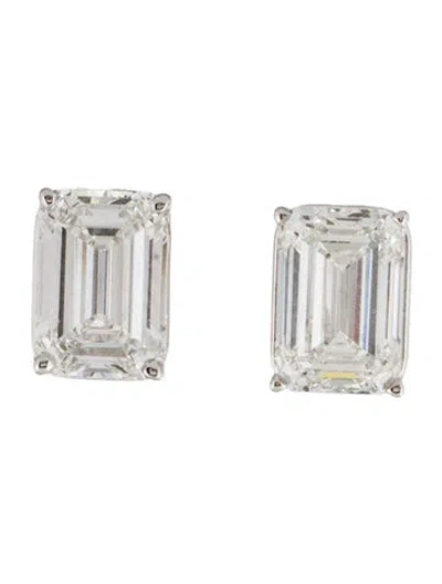 Pre-owned Earrings 14k 5.00ctw Lab-grown Diamond Studs In Multi