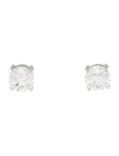 Pre-owned Earrings 14k 5.01ctw Lab-grown Diamond Stud  In Multi
