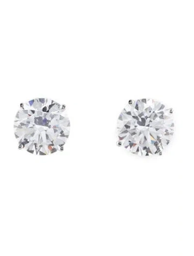 Pre-owned Earrings 14k 5.01ctw Lab-grown Diamond Studs In Multi