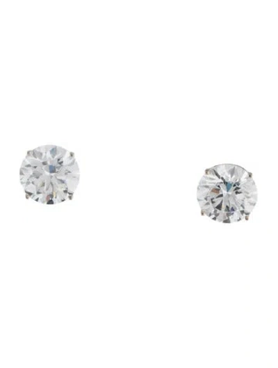 Pre-owned Earrings 14k 5.05ctw Lab-grown Diamond Stud  In Multi