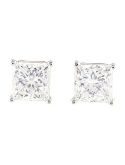 Pre-owned Earrings 14k 5.06ctw Lab-grown Diamond Stud  In Multi