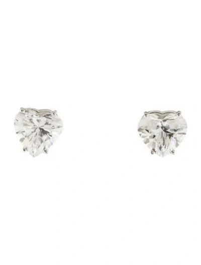 Pre-owned Earrings 14k 5.08ctw Lab-grown Diamond Stud  In Multi