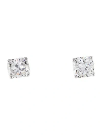 Pre-owned Earrings 14k 5.12ctw Lab-grown Diamond Stud  In Multi