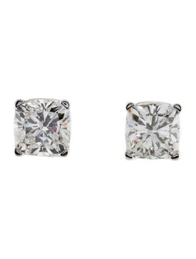 Pre-owned Earrings 14k 5.13ctw Lab-grown Diamond Stud  In Multi