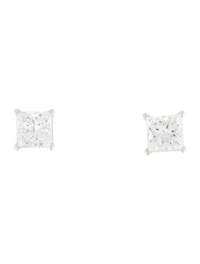 Pre-owned Earrings 14k 5.15ctw Lab-grown Diamond Stud  In Multi