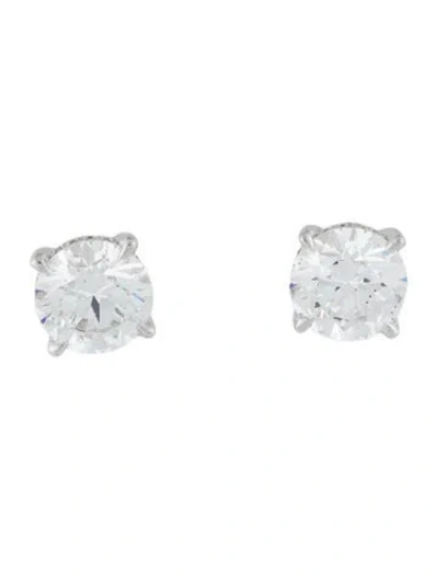Pre-owned Earrings 14k 5.18ctw Lab-grown Diamond Stud  In Multi