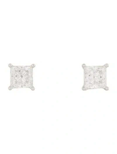 Pre-owned Earrings 14k 5.27ctw Lab-grown Diamond Stud  In Multi