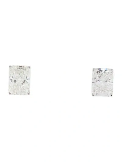 Pre-owned Earrings 14k 5.36ctw Lab-grown Diamond Stud  In Multi