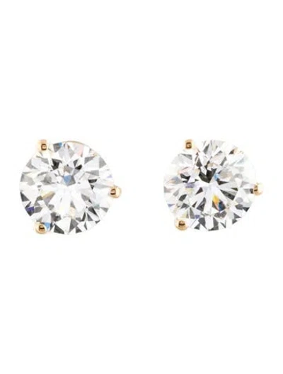 Pre-owned Earrings 14k 5.94ctw Lab-grown Diamond Stud  In Multi