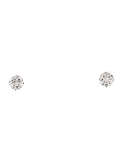 Pre-owned Earrings 14k 6.02ctw Lab-grown Diamond Stud  In Multi