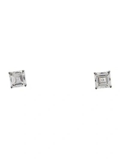 Pre-owned Earrings 14k 6.03ctw Lab-grown Diamond Stud  In Multi