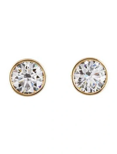 Pre-owned Earrings 14k 6.03ctw Lab-grown Diamond Stud  In Multi