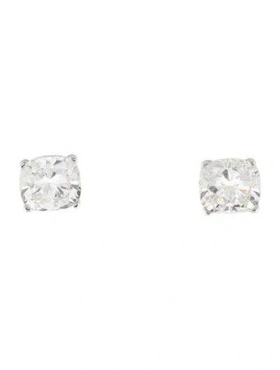 Pre-owned Earrings 14k 6.07ctw Lab-grown Diamond Stud  In Multi