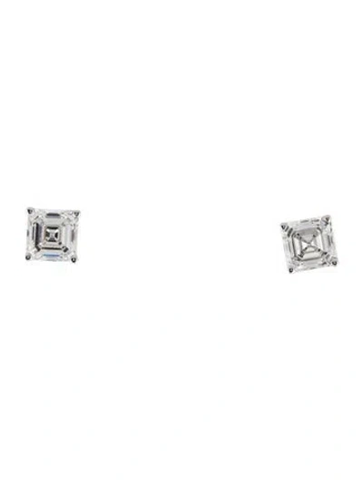 Pre-owned Earrings 14k 6.08ctw Lab-grown Diamond Stud  In Multi