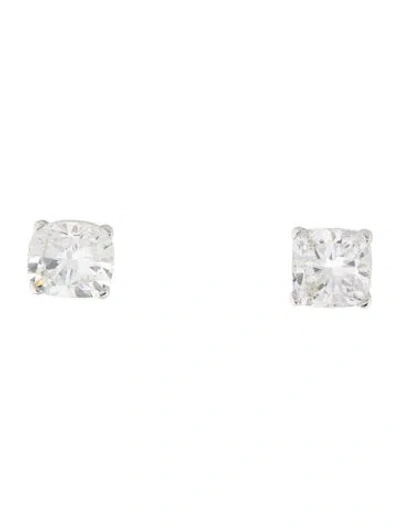 Pre-owned Earrings 14k 6.11ctw Lab-grown Diamond Stud  In Multi