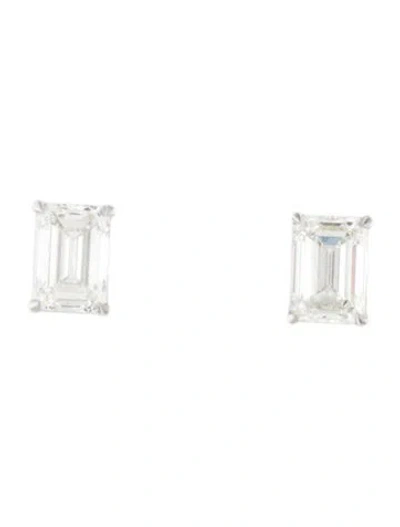 Pre-owned Earrings 14k 6.13ctw Lab-grown Diamond Stud  In Multi