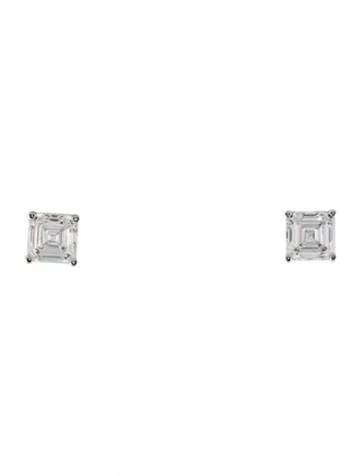 Pre-owned Earrings 14k 6.13ctw Lab-grown Diamond Stud  In Multi
