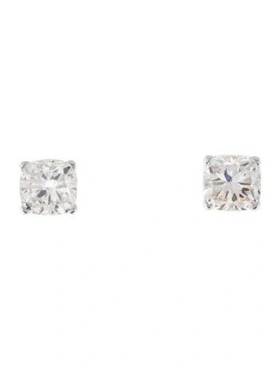 Pre-owned Earrings 14k 6.16ctw Lab-grown Diamond Stud  In Multi