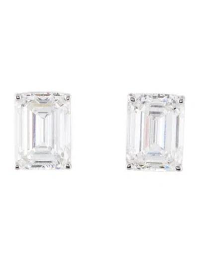 Pre-owned Earrings 14k 6.17ctw Lab-grown Diamond Stud  In Multi