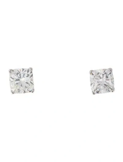 Pre-owned Earrings 14k 6.23ctw Lab-grown Diamond Stud  In Multi