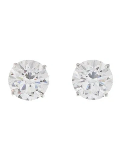 Pre-owned Earrings 14k 8.00ctw Lab-grown Diamond Stud  In Multi
