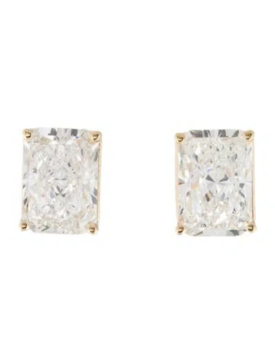 Pre-owned Earrings 14k 8.01ctw Lab-grown Diamond Stud  In Multi