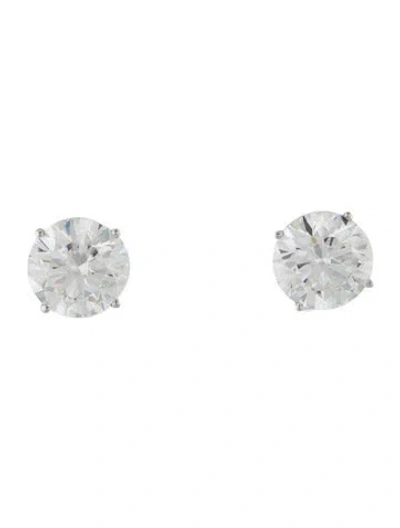 Pre-owned Earrings 14k 8.02ctw Lab-grown Diamond Stud  In Multi