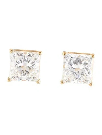 Pre-owned Earrings 14k 8.04ctw Lab-grown Diamond Stud  In Multi