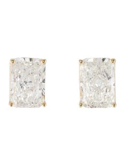 Pre-owned Earrings 14k 8.05ctw Lab-grown Diamond Stud  In Multi