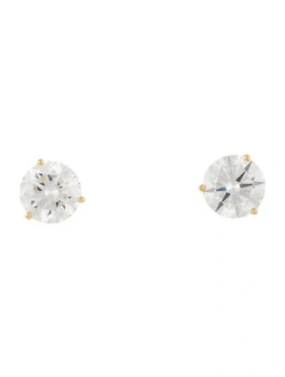Pre-owned Earrings 14k 8.05ctw Lab-grown Diamond Stud  In Multi