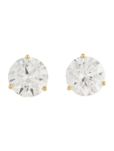 Pre-owned Earrings 14k 8.05ctw Lab-grown Diamond Stud  In Multi