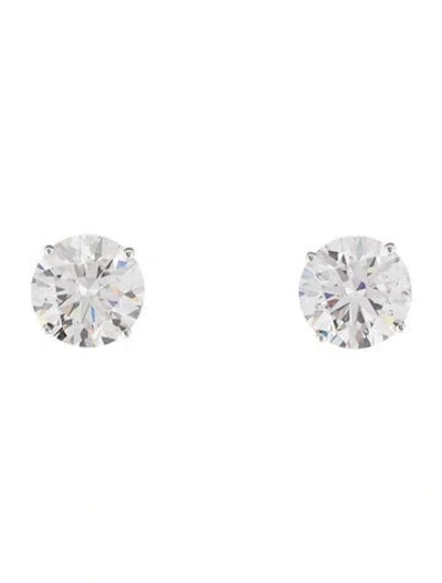 Pre-owned Earrings 14k 8.14ctw Lab-grown Diamond Stud  In Multi
