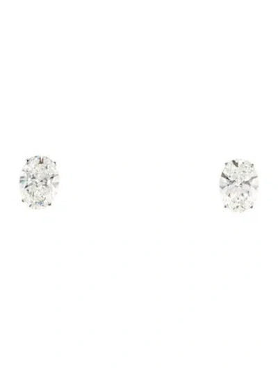 Pre-owned Earrings 14k 9.09ctw Lab-grown Diamond Stud  In Multi