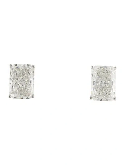 Pre-owned Earrings 14k 9.52ctw Lab-grown Diamond Stud  In Multi