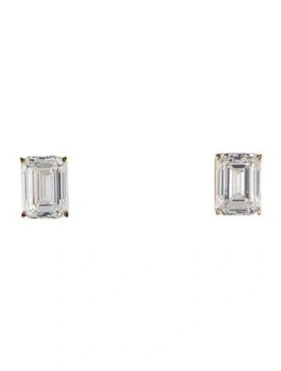 Pre-owned Earrings 14k 9.55ctw Lab-grown Diamond Stud  In Multi