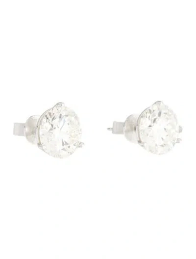 Pre-owned Earrings 14k 9.60ctw Lab-grown Diamond Stud  In Multi