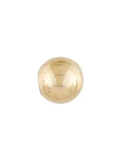 Pre-owned Earrings 14k Ball Stud Single Earring In Multi