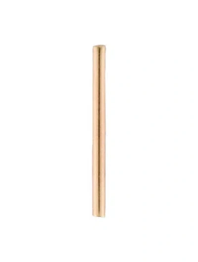 Pre-owned Earrings 14k Bar Single Stud Earring In Multi