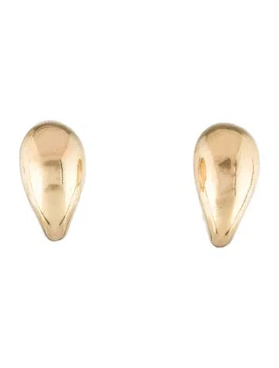 Pre-owned Earrings 14k Clip-on  In Multi